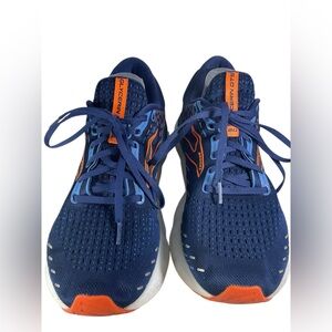 Brooks Men's Glycerin GTS20 Blue and Orange Running Shoes Size 12